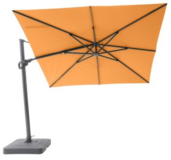 Solstice 300cm Square Cantilever Umbrella Gunmetal Frame