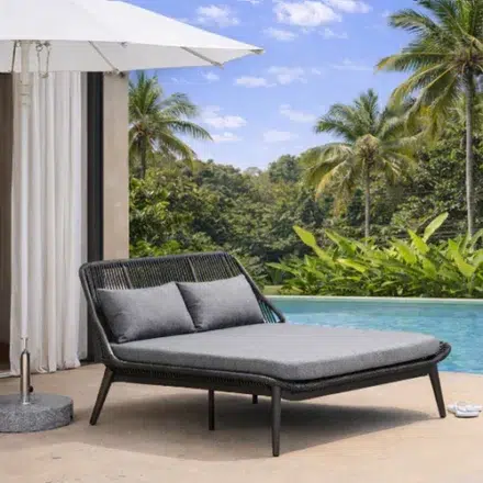 Arona Outdoor Daybed Available in 2 colours and compliments the complete Arona Outdoor range