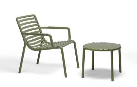 Nardi Doga Outdoor Resin Coffee Table 50cm | Daydream Leisure Furniture