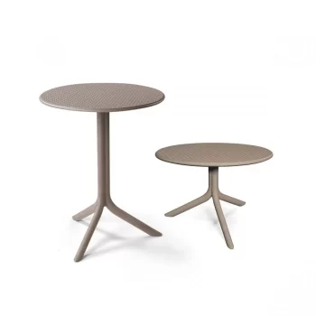 Nardi Step Outdoor Resin Table 60cm (2 Heights) | Daydream Leisure Furniture