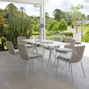 Amalfi Outdoor Dining Table 180x90cm | Daydream Leisure Furniture