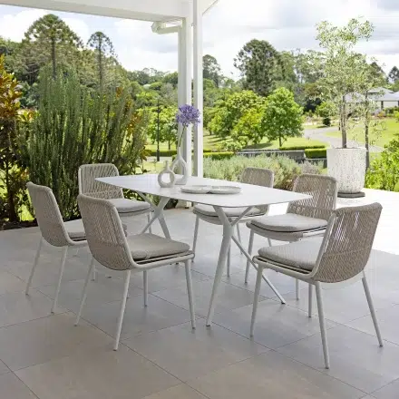 Amalfi Outdoor Dining Table 180x90cm | Daydream Leisure Furniture