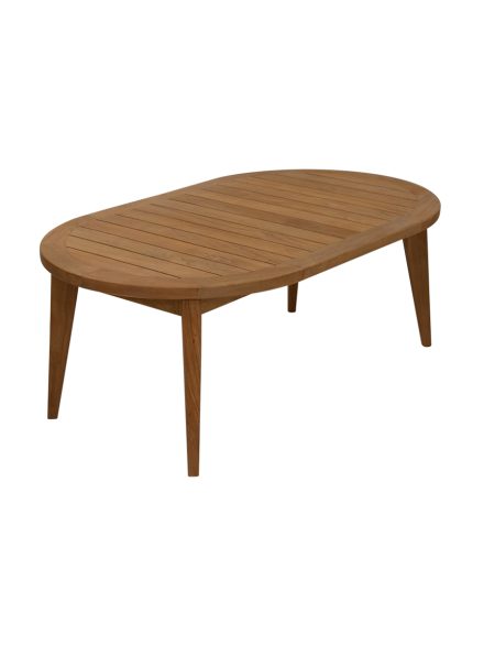 Oval Teak Outdoor Coffee Table