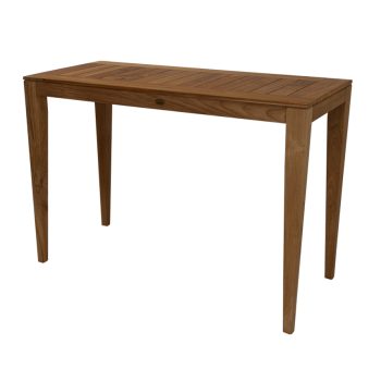 Tapered Teak Outdoor Bar Tables (5 Sizes) | Daydream Leisure Furniture