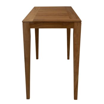 Tapered Teak Outdoor Bar Tables (5 Sizes) | Daydream Leisure Furniture