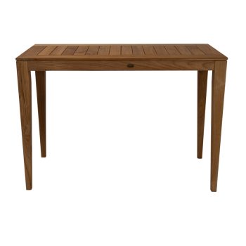 Tapered Teak Outdoor Bar Tables (5 Sizes) | Daydream Leisure Furniture