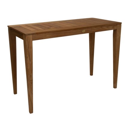 Tapered Teak Outdoor Bar Tables