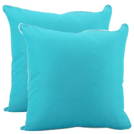 Outdoor Cushion Solid Aqua