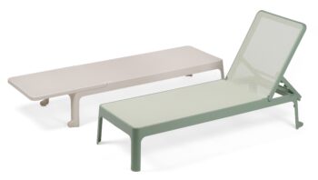 Nardi Plano Outdoor Resin Sunlounge | Daydream Leisure Furniture