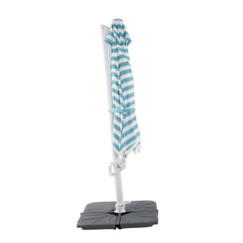 Solstice 350cm Octagonal Cantilever Umbrella White Frame | Daydream Leisure Furniture