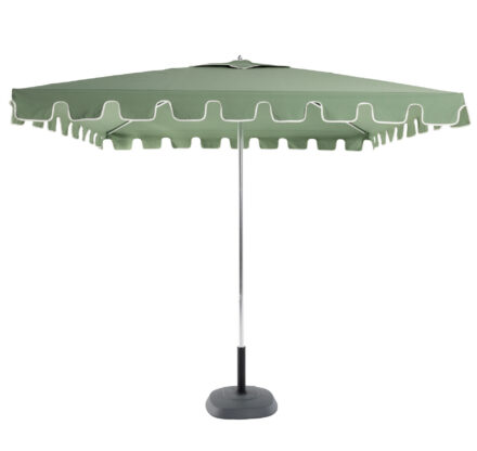 Villa with Valance 220cm Square. Available in 4 funky colours