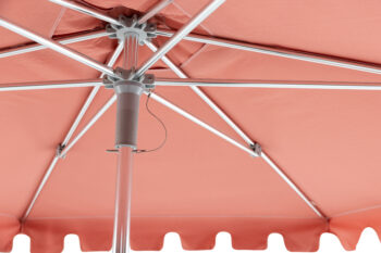 Villa with Valance 300cm Hexagonal. Available in 4 fabulous colours