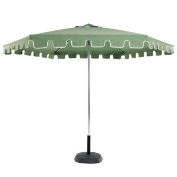 Villa with Valance 300cm Hexagonal. Available in 4 fabulous colours