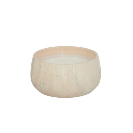 Berat Ceramic Candle Jar Large Sandalwood scented candle in a textured ceramic vessel for stylish home décor and gifting.