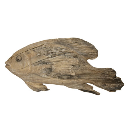 resin wall decor Argyle fish - large statement piece decor displayed for interior styling.
