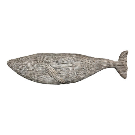 resin wall decor Costa whale statement piece decor displayed for interior styling.
